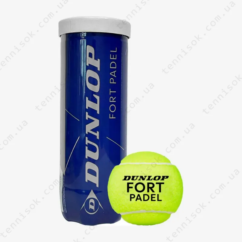 Мячи для падела Dunlop Fort Padel 3ball