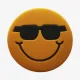 Виброгасители для теннисной ракетки Happy Smile Orange in Glasses Vibration Dampener