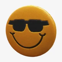 Віброгасники для тенісної ракетки Happy Smile Orange in Glasses Vibration Dampener