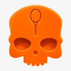 Виброгасители для теннисной ракетки Hydrogen Logo Neon Orange Vibration Dampener