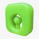 Віброгасники для тенісної ракетки Square Neon Green Vibration Dampener