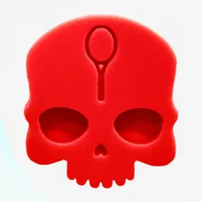 Виброгасители для теннисной ракетки Hydrogen Logo Red Vibration Dampener