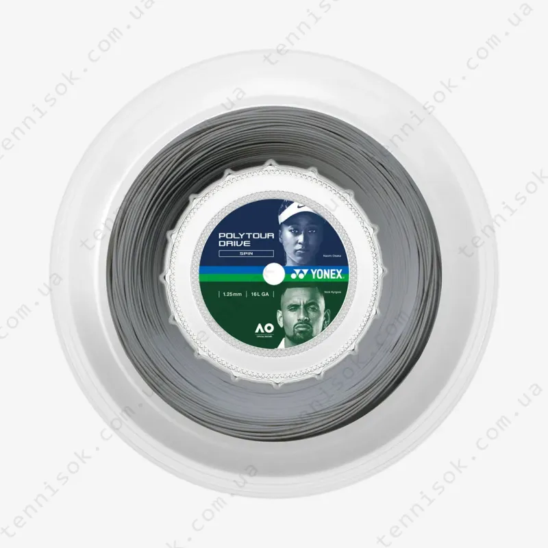 Тенісні струни Yonex Poly Tour Drive Silver (200m)