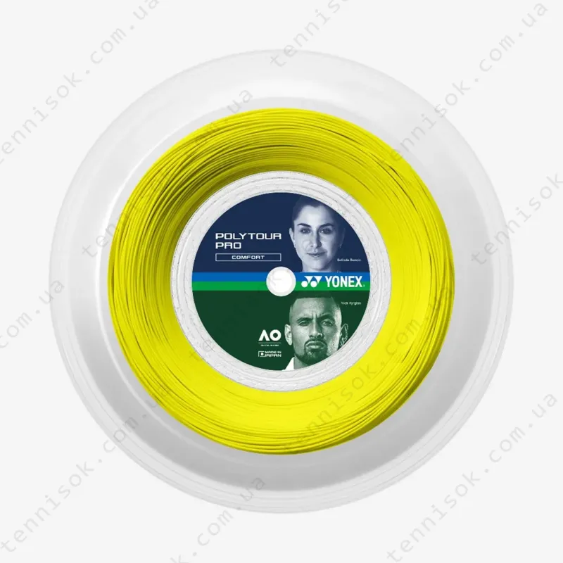 Тенісні струни Yonex Poly Tour Pro Flash Yellow (200m)