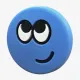 Виброгасители для теннисной ракетки Cute Smile Blue Vibration Dampener