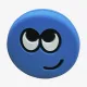 Виброгасители для теннисной ракетки Cute Smile Blue Vibration Dampener