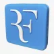 Віброгасники для тенісної ракетки RF Blue/White Vibration Dampener
