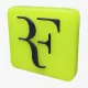 Виброгасители для теннисной ракетки RF Neon Yellow/Black Vibration Dampener
