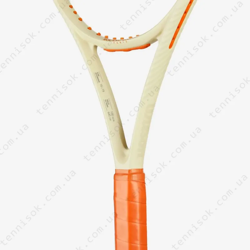 Тенісна ракетка Wilson Clash 100 V2 Roland Garros 2024 WR150711