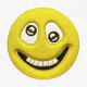 Виброгасители для теннисной ракетки Crazy Smile Yellow Vibration Dampener