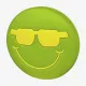 Виброгасители для теннисной ракетки Happy Smile Green in Glasses Vibration Dampener