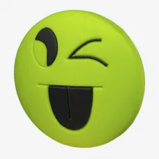Виброгасители для теннисной ракетки Happy Winking Smile Green Vibration Dampener