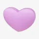 Виброгасители для теннисной ракетки Heart Light Pink Vibration Dampener