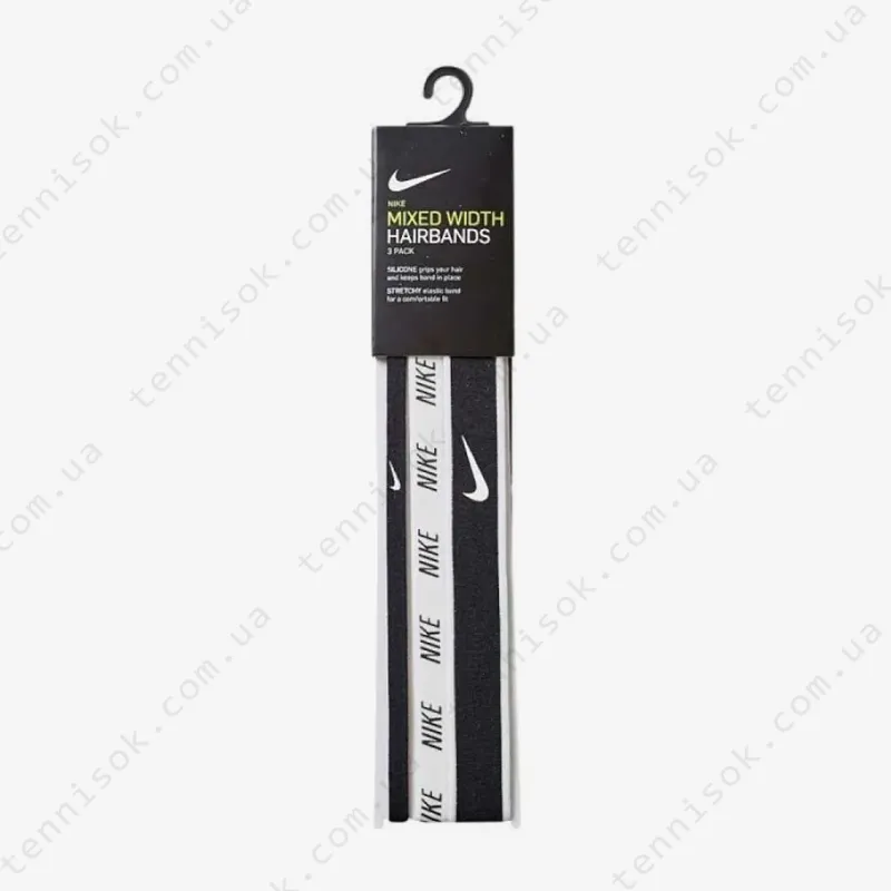 Резинка для волос Nike Mixed Width Headbands 3Pack N0002548930OS