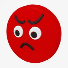 Виброгасители для теннисной ракетки Angry Smile Red Vibration Dampener