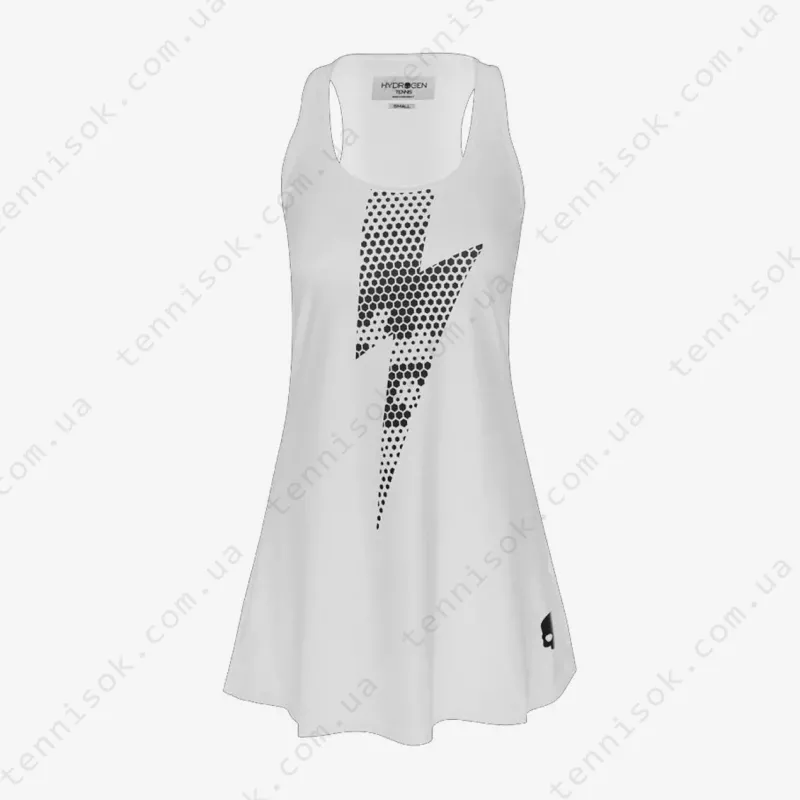 Теннисное платье Hydrogen Tech Thunderbolt Dress T01200-001
