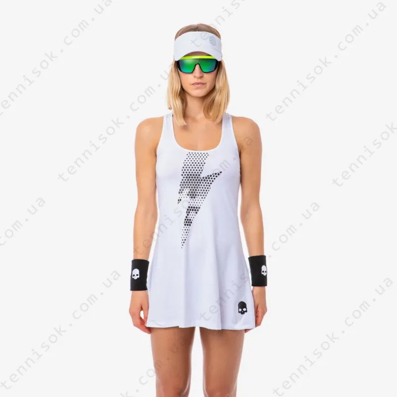 Теннисное платье Hydrogen Tech Thunderbolt Dress T01200-001