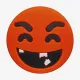 Виброгасители для теннисной ракетки Toothless Smile Orange Vibration Dampener