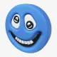 Віброгасники для тенісної ракетки Crazy Smile Blue Vibration Dampener