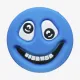 Віброгасники для тенісної ракетки Crazy Smile Blue Vibration Dampener