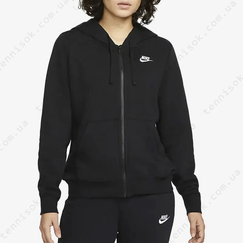 Толстовка жіноча Nike Sportswear Club Fleece DQ5471-010