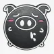 Віброгасники для тенісної ракетки Piglet Black Vibration Dampener