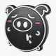 Віброгасники для тенісної ракетки Piglet Black Vibration Dampener