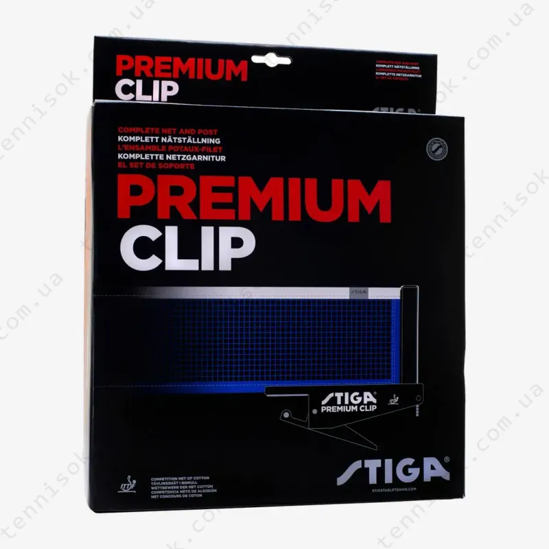 Сетка для настольного тенниса Stiga Premium Clip Table Tennis Net