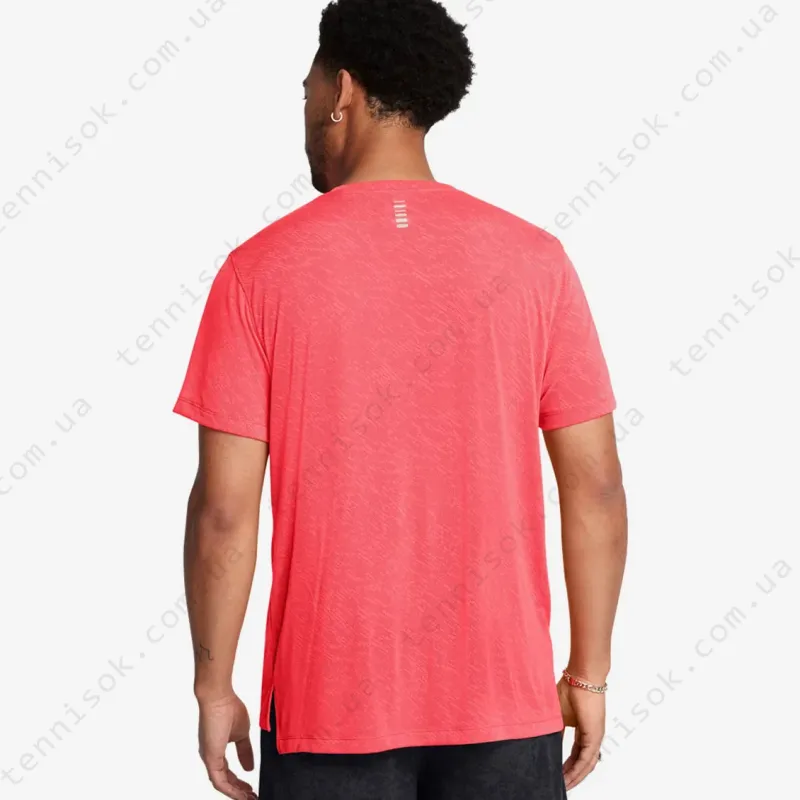 Теннисная футболка Under Armour Launch Camo Short Sleeve 1386681-713