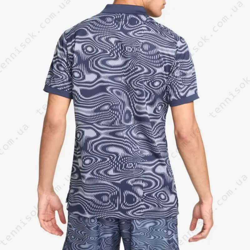 Тенісне поло Nike Polo Dri-Fit Heritage Printed FD5400-437