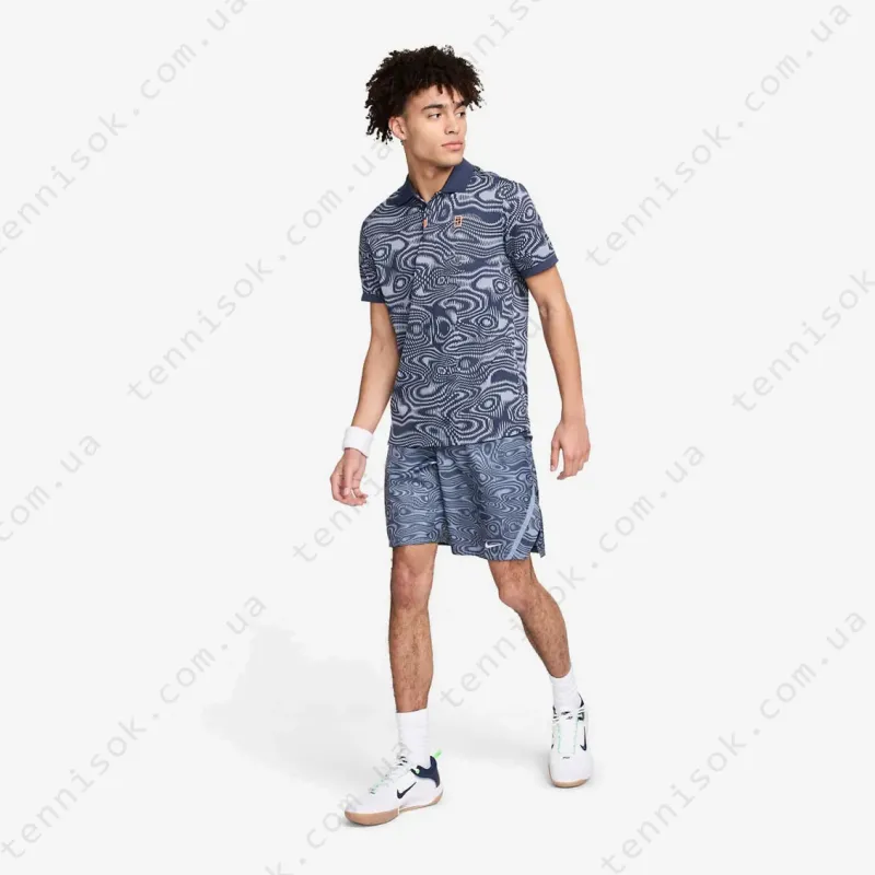 Тенісне поло Nike Polo Dri-Fit Heritage Printed FD5400-437