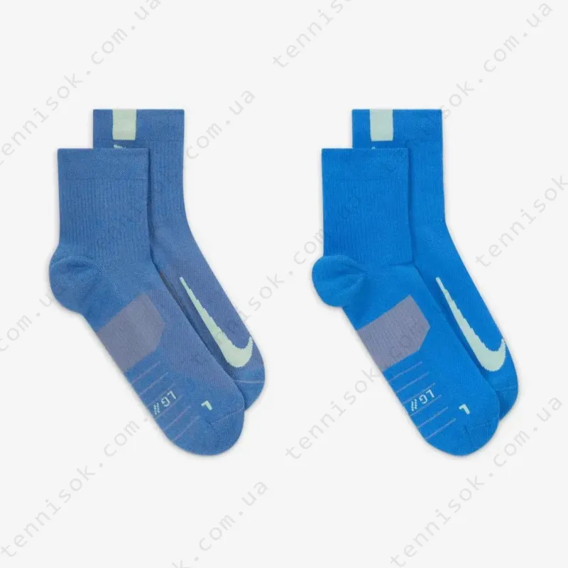 Шкарпетки Nike Multiplier Running Ankle 2pcs SX7556-991