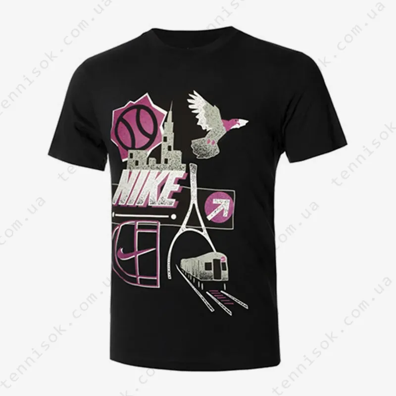 Теннисная футболка Nike Court Dri-Fit US Open Tennis FZ8109-010