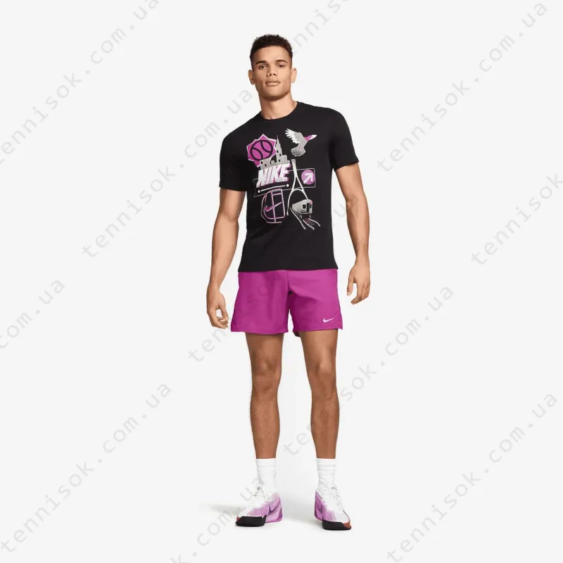 Теннисная футболка Nike Court Dri-Fit US Open Tennis FZ8109-010