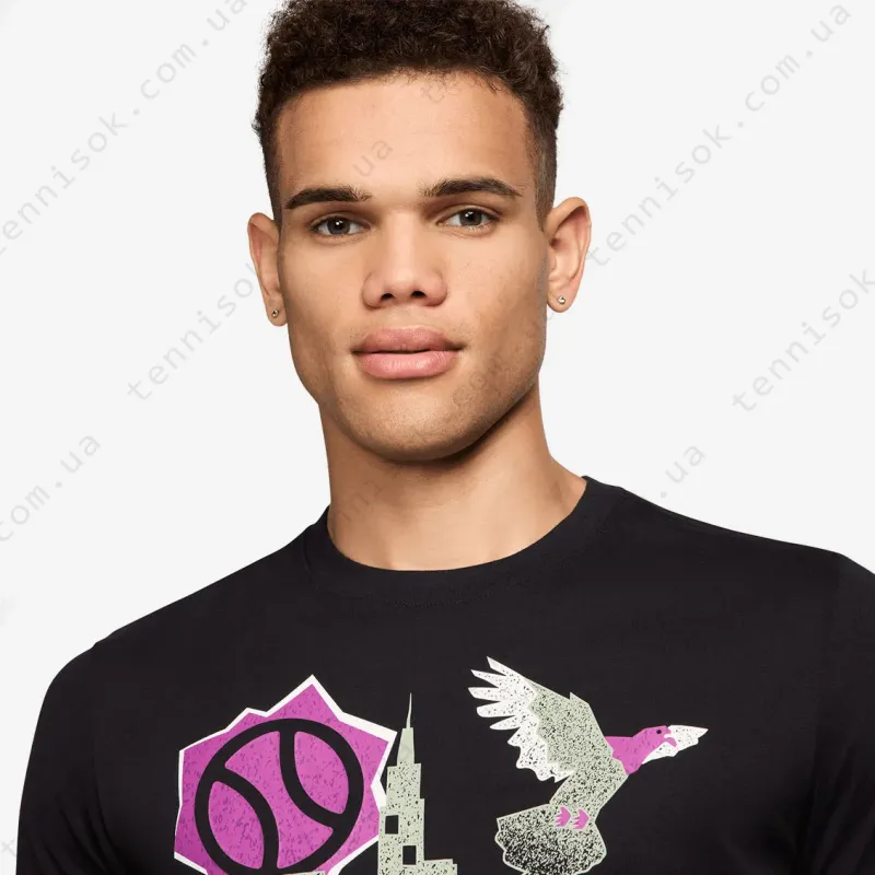 Теннисная футболка Nike Court Dri-Fit US Open Tennis FZ8109-010