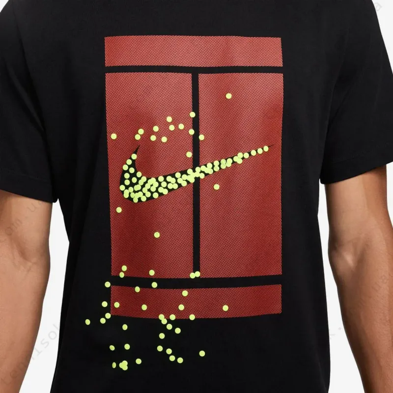 Теннисная футболка Nike Court Tennis T-Shirt FZ8107-010