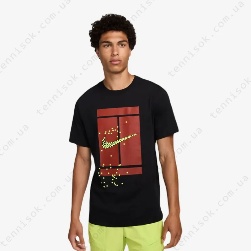 Теннисная футболка Nike Court Tennis T-Shirt FZ8107-010