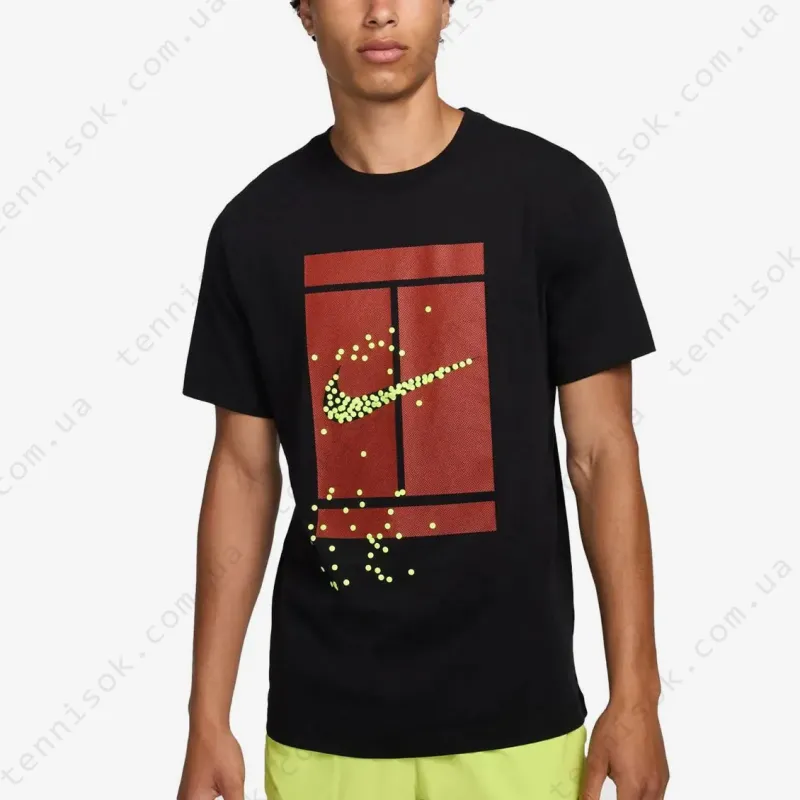 Теннисная футболка Nike Court Tennis T-Shirt FZ8107-010