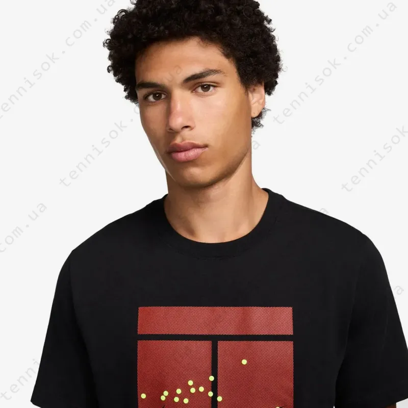 Теннисная футболка Nike Court Tennis T-Shirt FZ8107-010