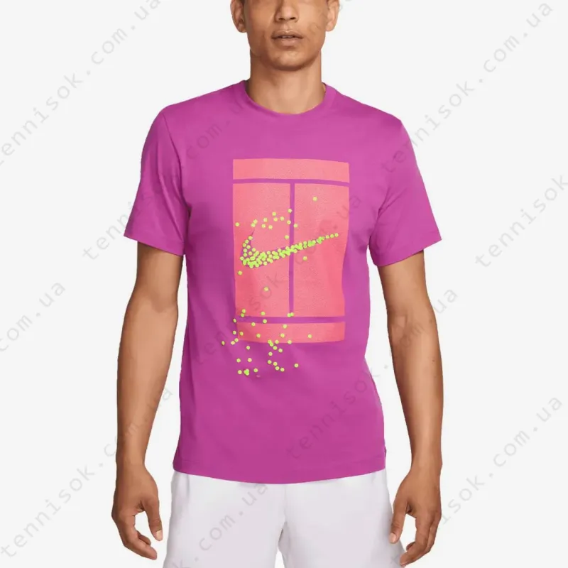 Теннисная футболка Nike Court Tennis T-Shirt FZ8107-518