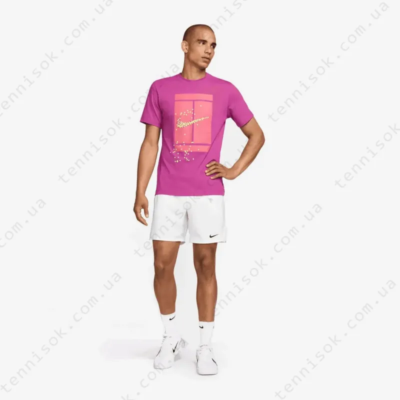 Теннисная футболка Nike Court Tennis T-Shirt FZ8107-518