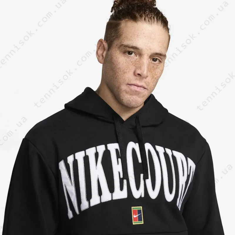 Спортивна куртка чоловіча Nike Heritage Court Fleece FQ2093-010