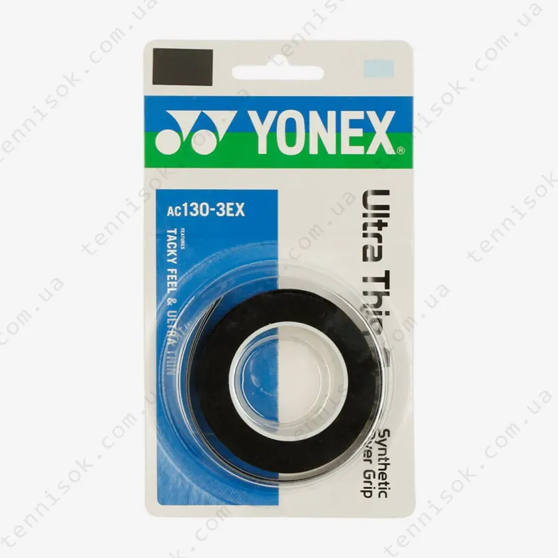 Намотки Yonex AC130-3 Super Thin Grap Black 3pcs
