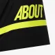 Теннисная футболка About Men Spring Tech Run Crew Black/Yellow