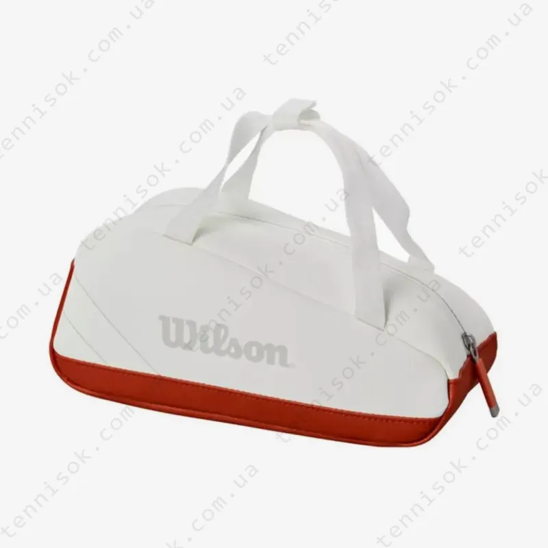 Сумка-косметичка Wilson Roland Garros 2024 Mini Bag Cream/Clay WR8034901001