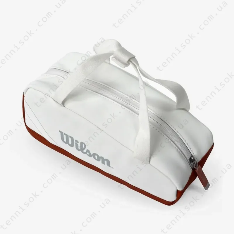 Сумка-косметичка Wilson Roland Garros 2024 Mini Bag Cream/Clay WR8034901001