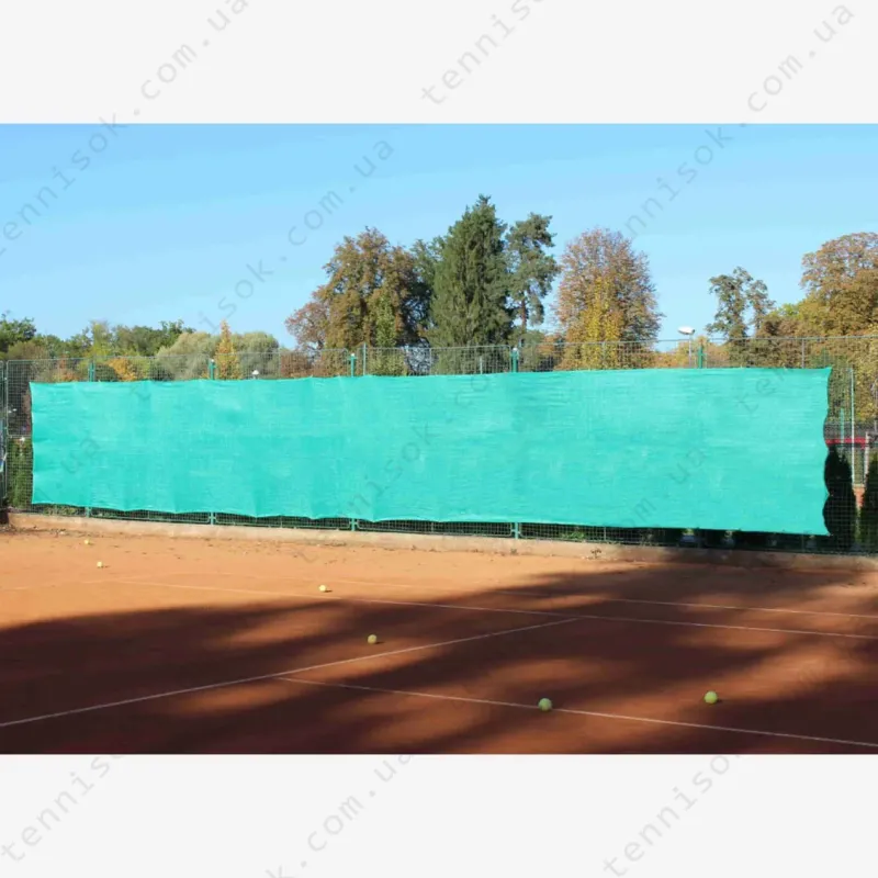 Ветрозащитный фон Merco Professional screen for tennis courts dark green 2x12 m