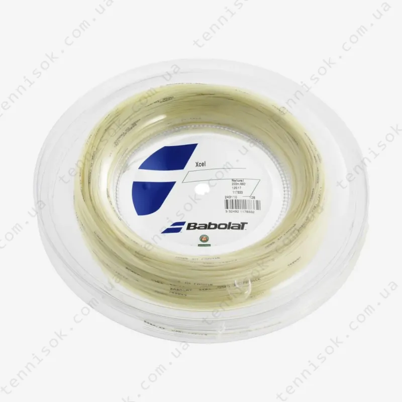Тенісні струни Babolat Xcel Natural 200m