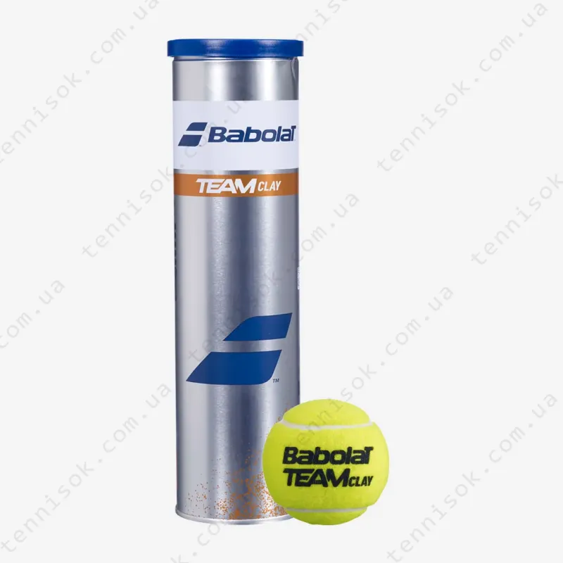 Тенісні м'ячі Babolat Team Clay 4ball