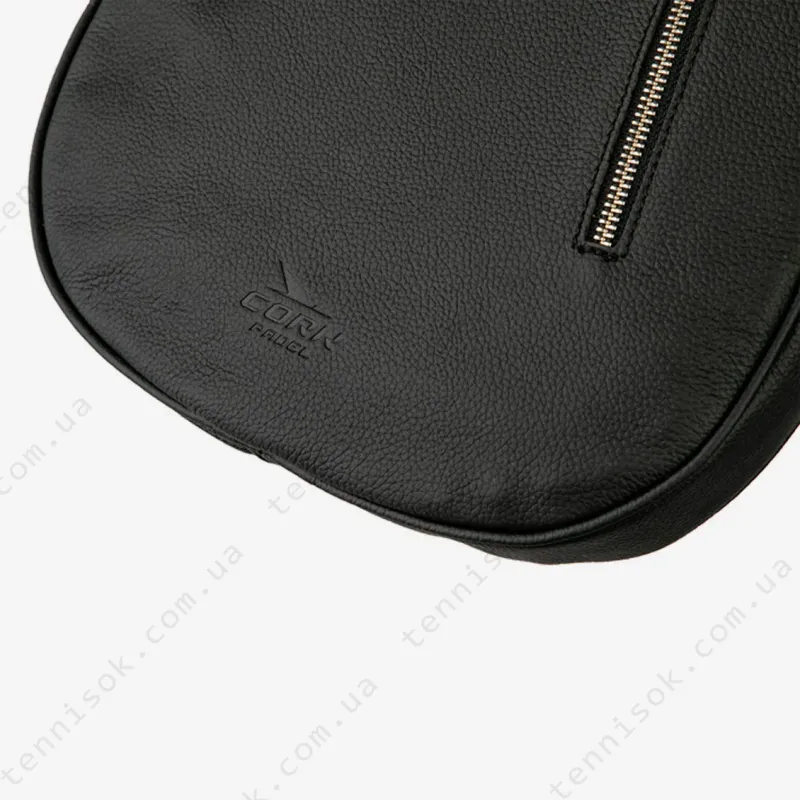 Чохол для падел ракетки Cork Padel Racket Leather Cover Black